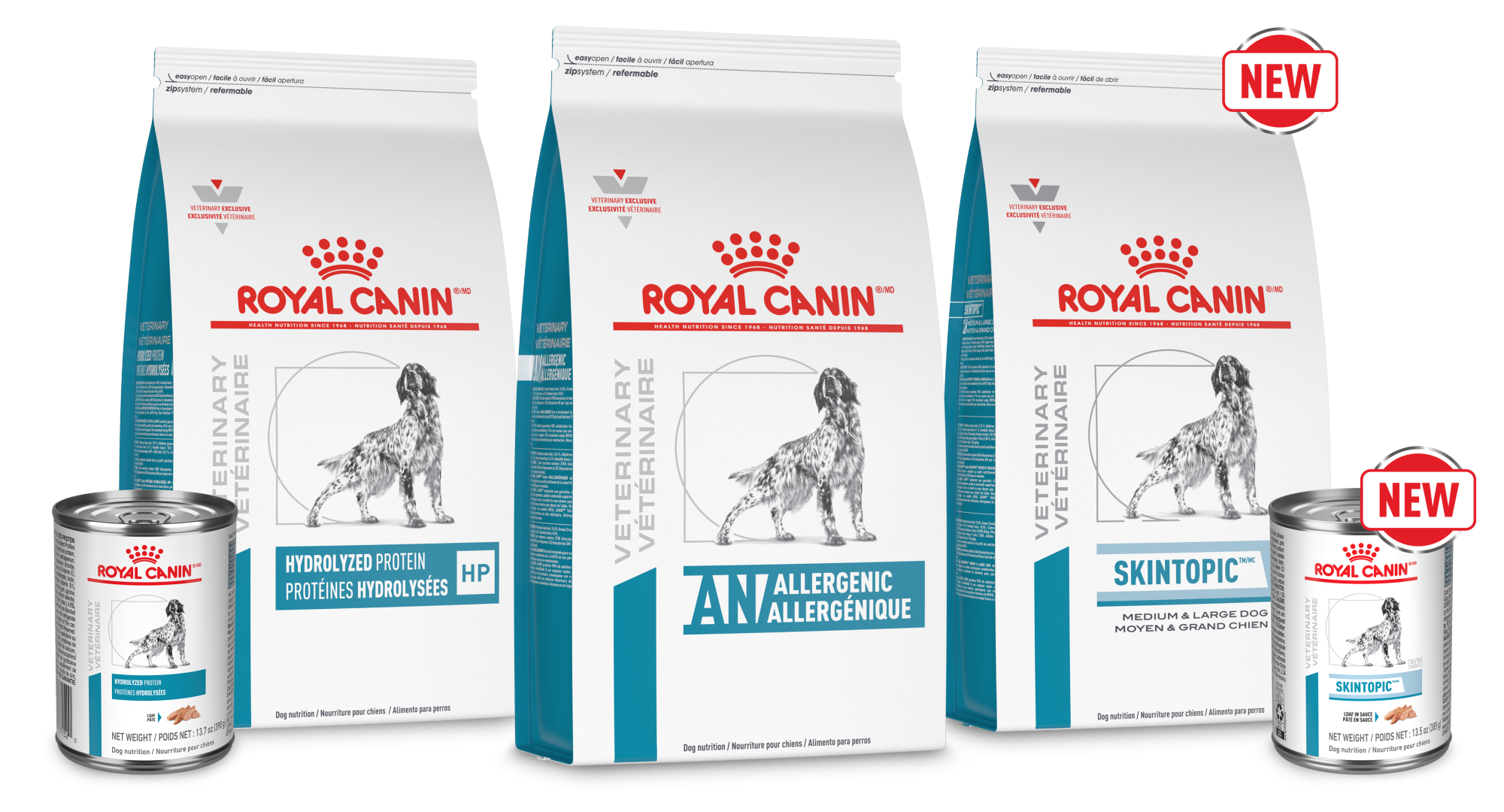 Hypoallergenic dog food Royal Canin CA