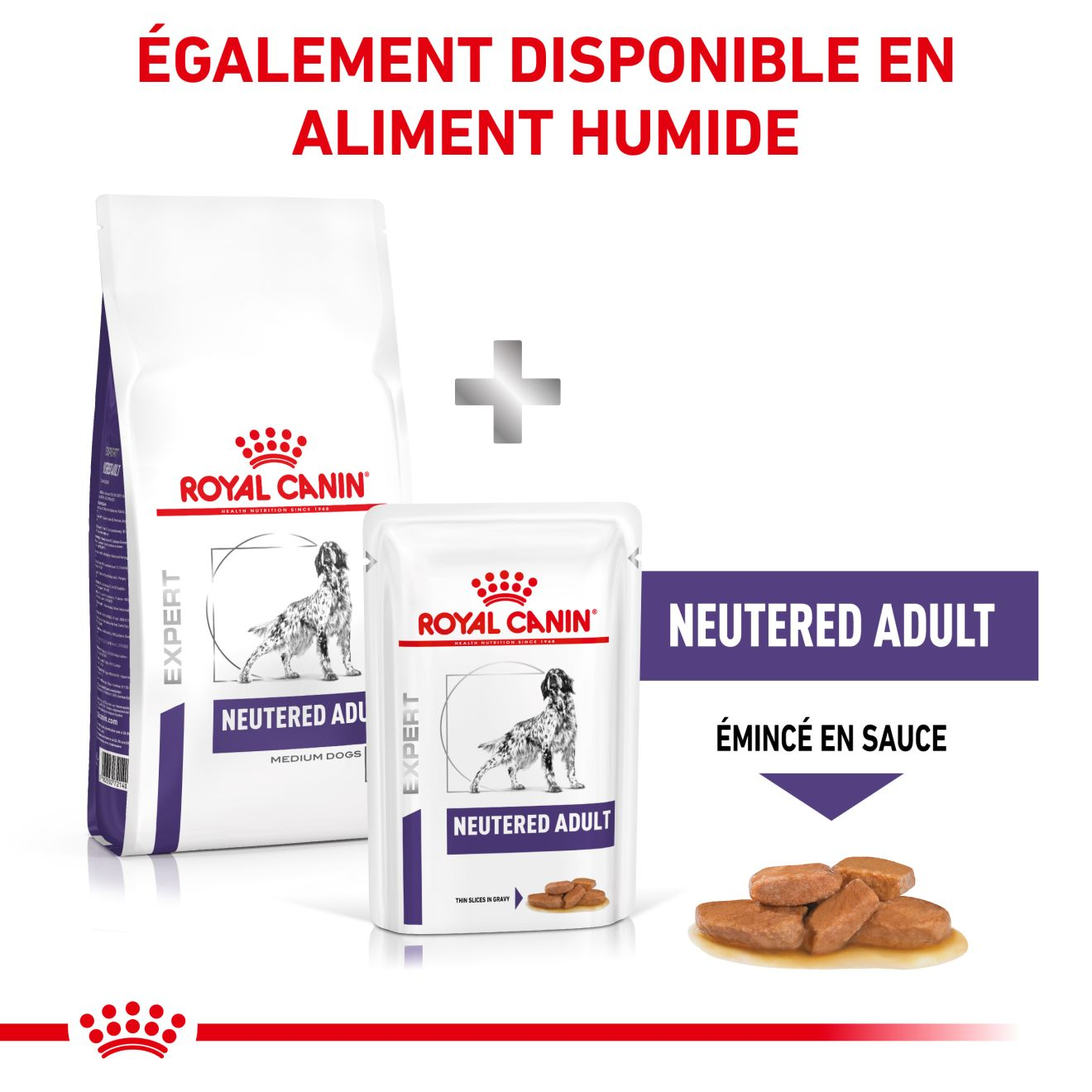 Neutered Adult Medium Dogs - Aliment vétérinaire pour chien