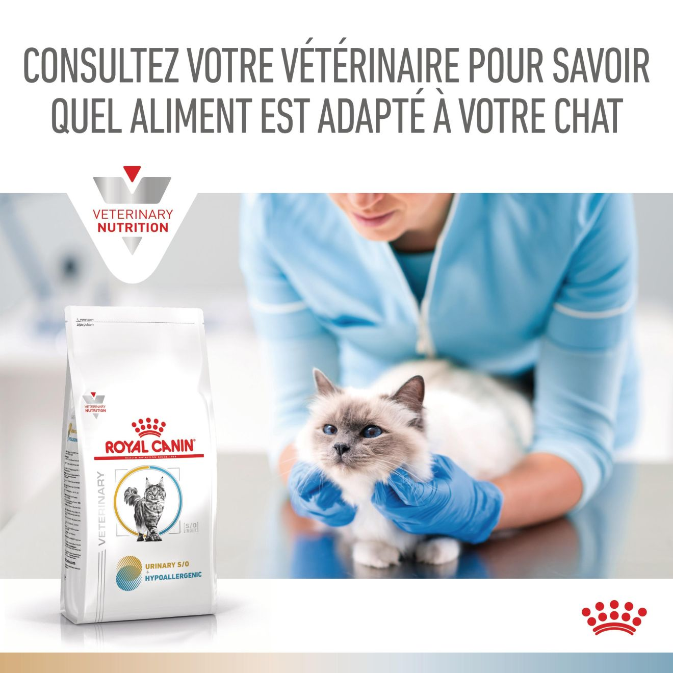 Urinary S/O + Hypoallergenic Chat 
