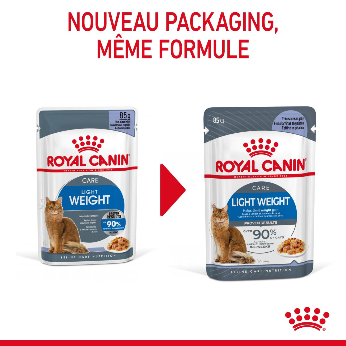 Light Weight Care en gelée
