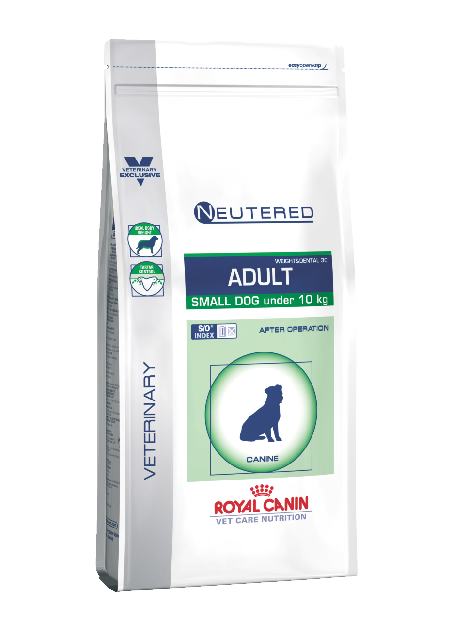 Neutered dog outlet royal canin