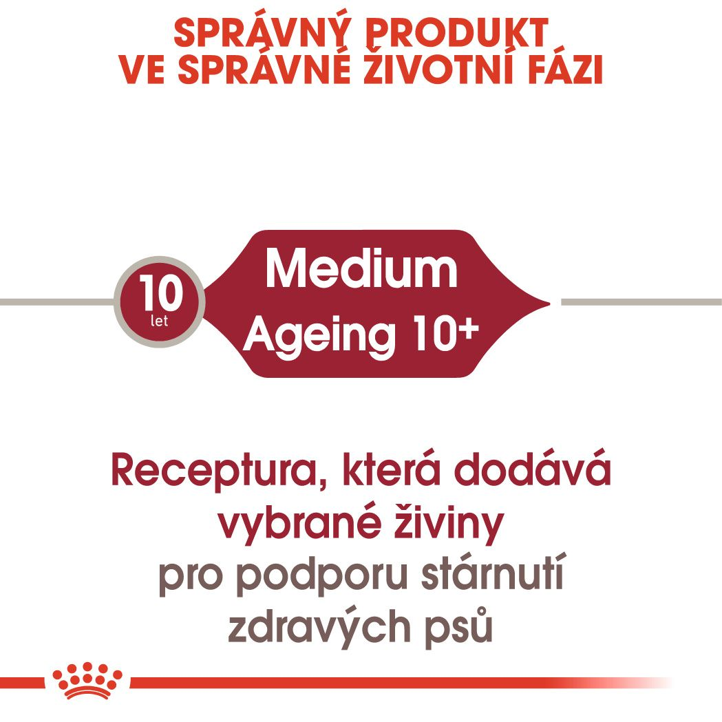 ROYAL CANIN Medium Ageing kapsička ve šťávě pro starší psy středních plemen