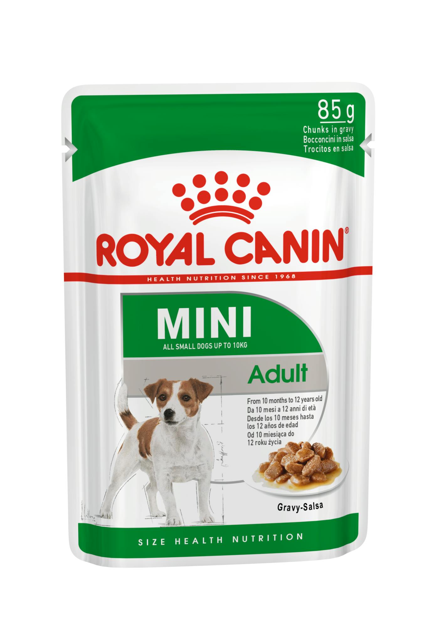 Royal Canin Mini Adult comida húmeda para perro adulto de razas tamaño  pequeño