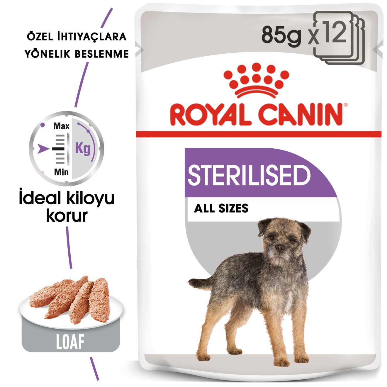 Sterilised Loaf Yetişkin Köpek Yaş Maması