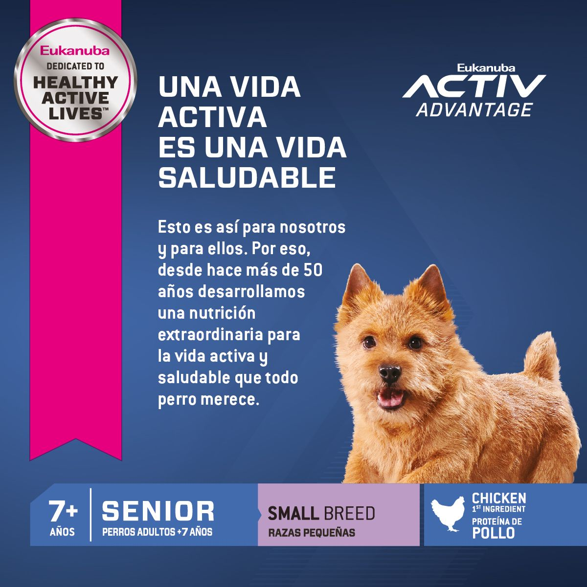 EUKANUBA SENIOR SMALL BREED