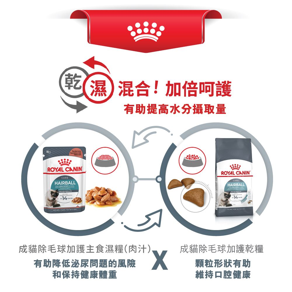 FCN 成貓除毛球加護主食濕糧（肉汁）