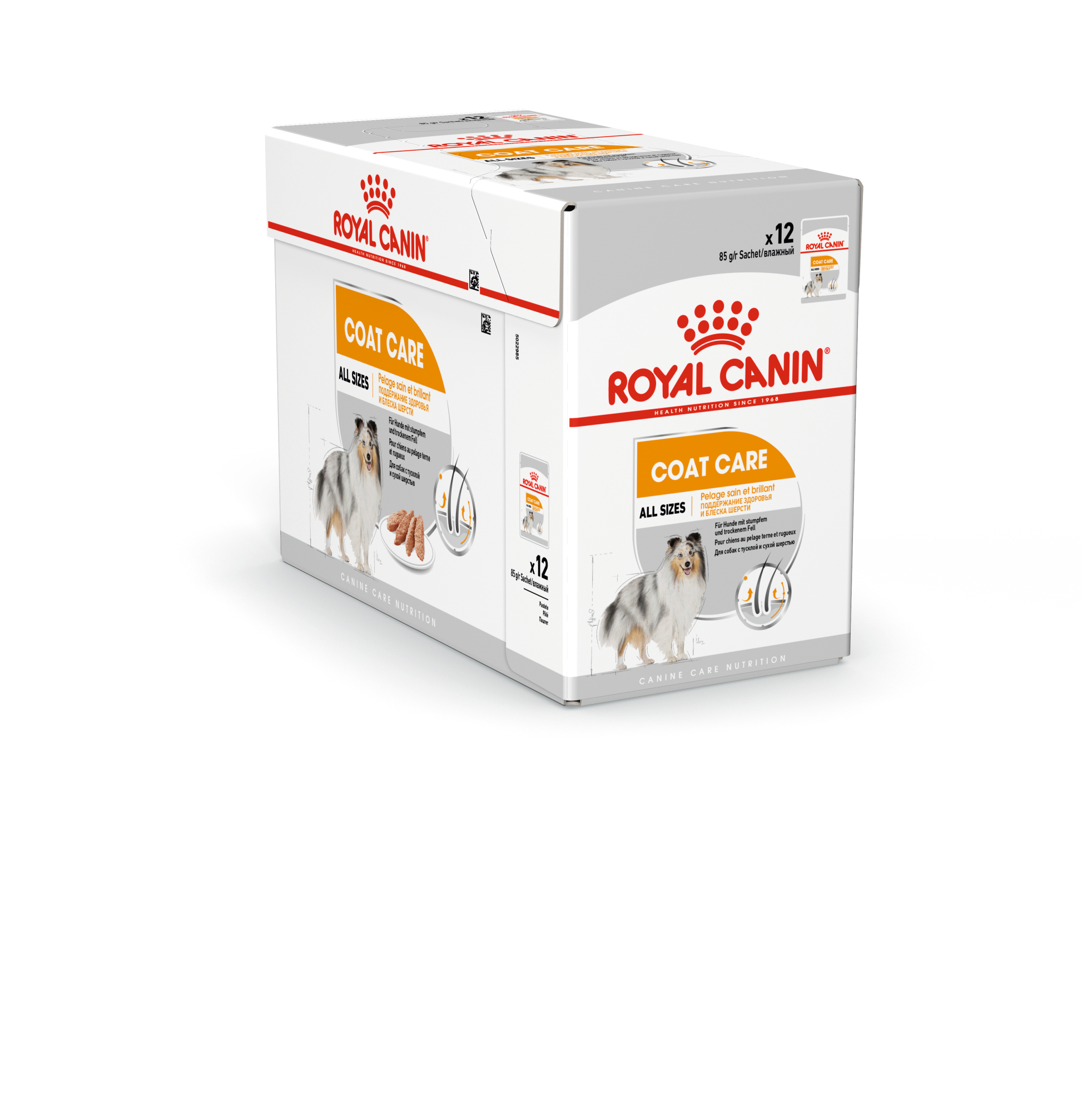 Royal Canin - Coat Care Loaf Våtfoder för hundar 12 x 85 g - Hund - Hundmat & hundfoder - ZOO.se