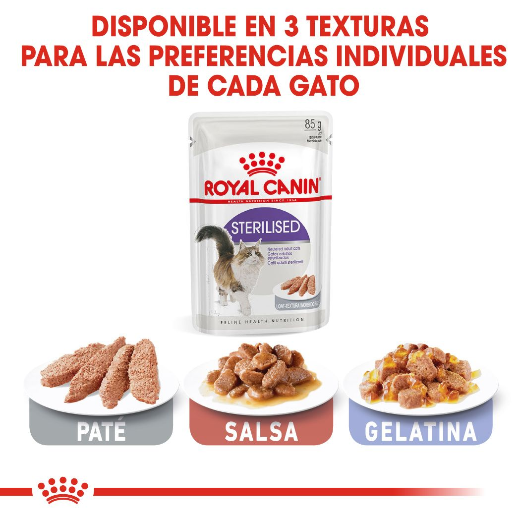 Royal canin Comida Húmeda Para Gato Esterilizados Mantenimiento De