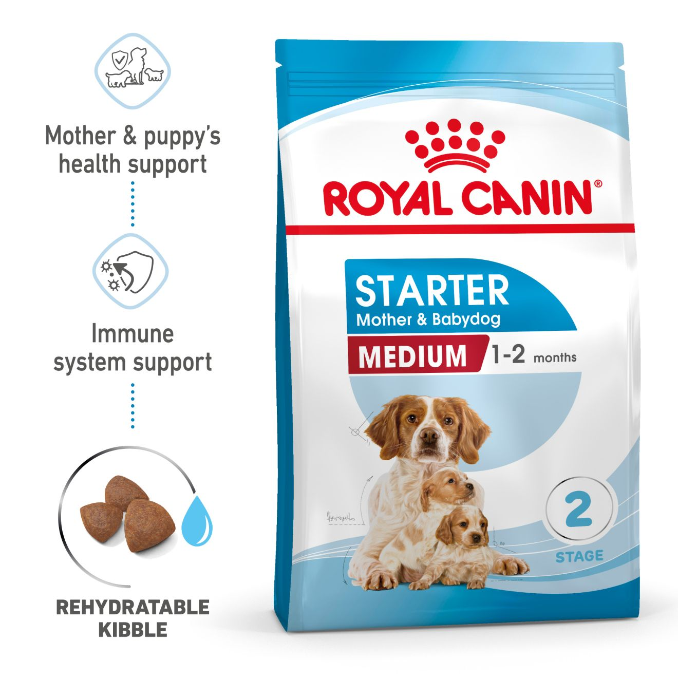 Medium Starter Mother Babydog Dog Food Royal Canin UK