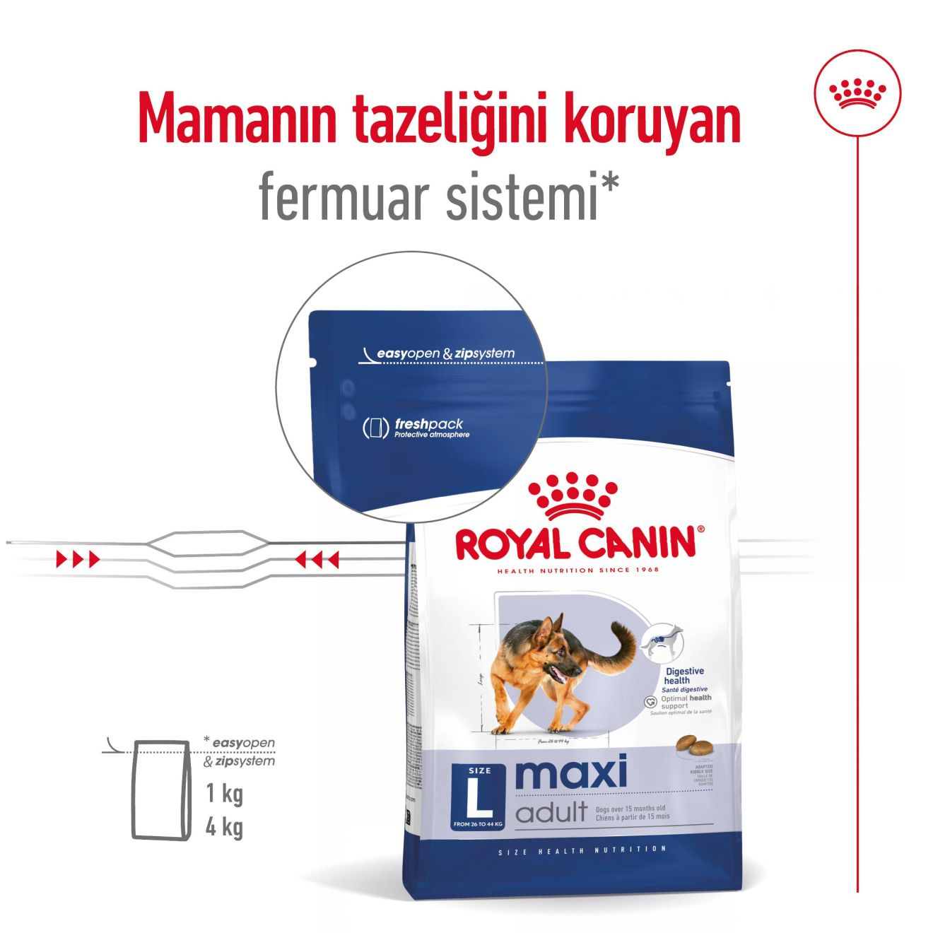 Maxi Adult Yetişkin Köpek Kuru Maması