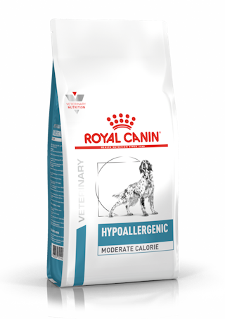HYPOALLERGENIC MODERATE CALORIE pour chiens