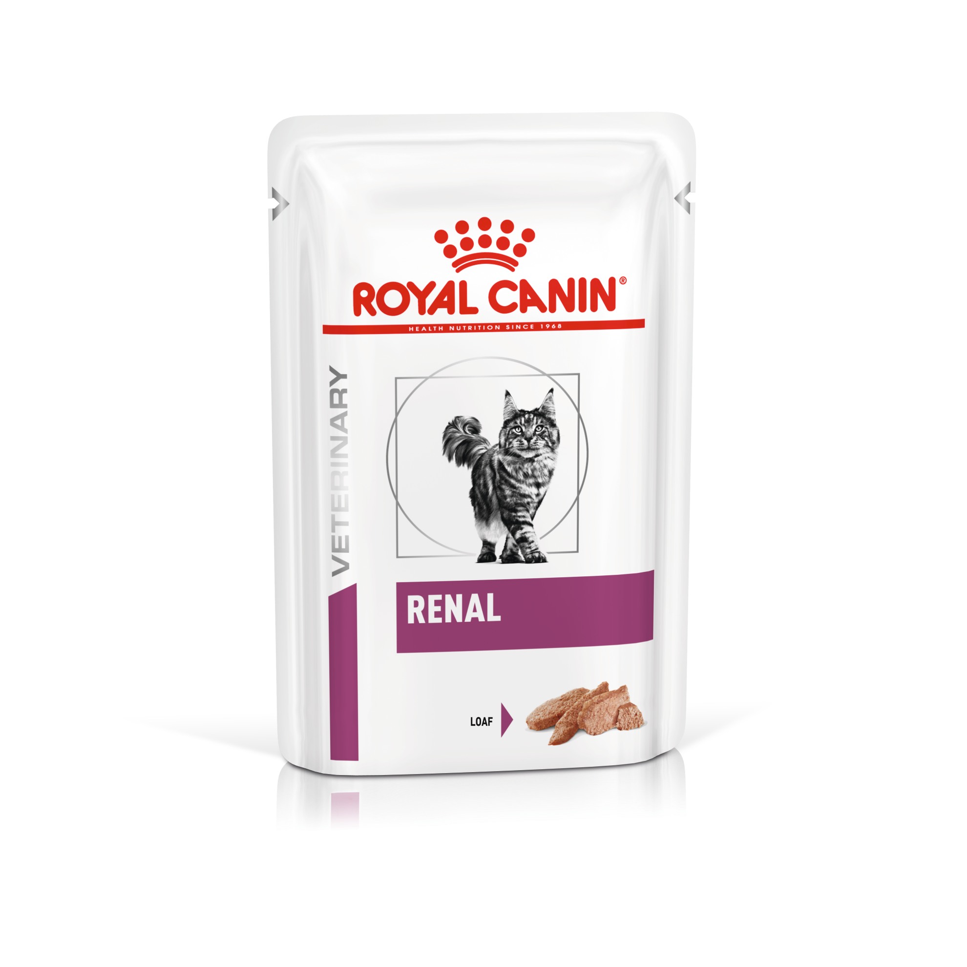 12x85g Renal Loaf - Royal Canin Veterinary Diets Cat - Våtfoder - Kattmat - Veterinärfoder - Veterinär - Allergi - Katt - ZOO.se