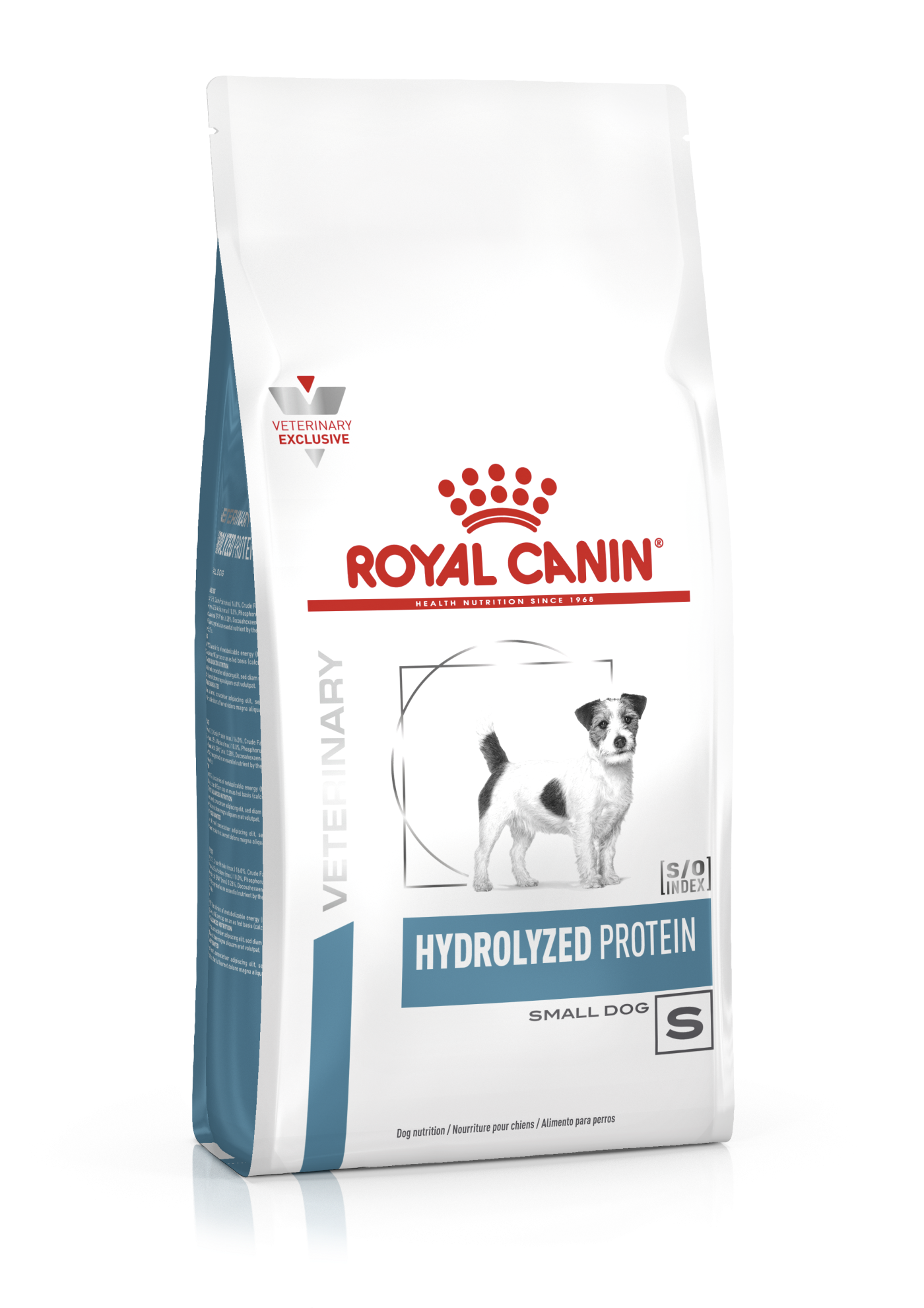 Hydrolyzed protein small clearance dog