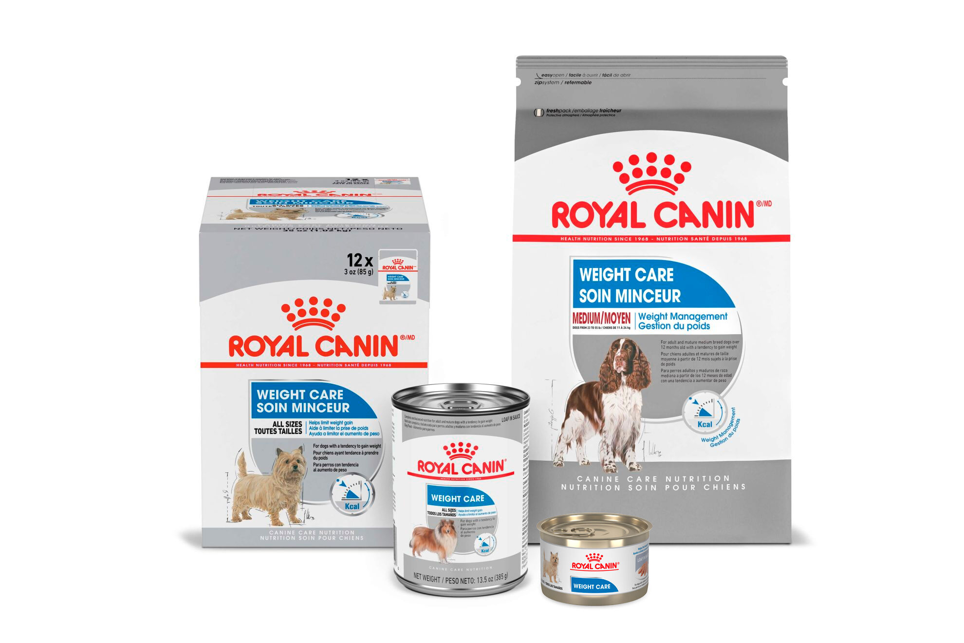 Royal Canin Weight Care Range of Products