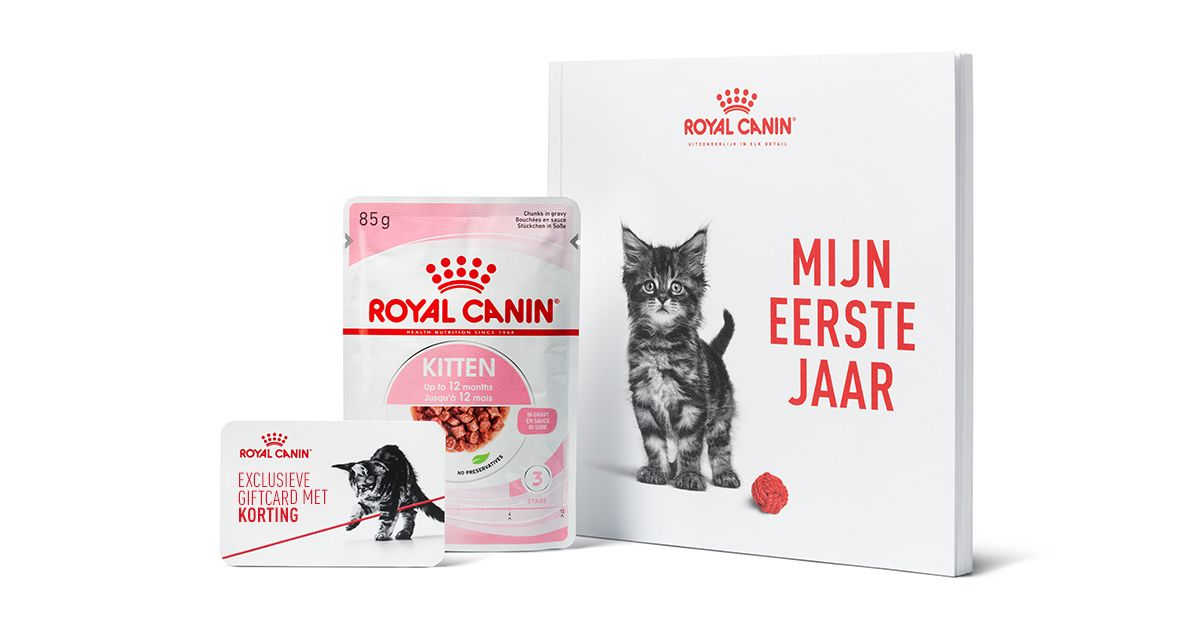 Inhoud gratis royal canin kittenpakket