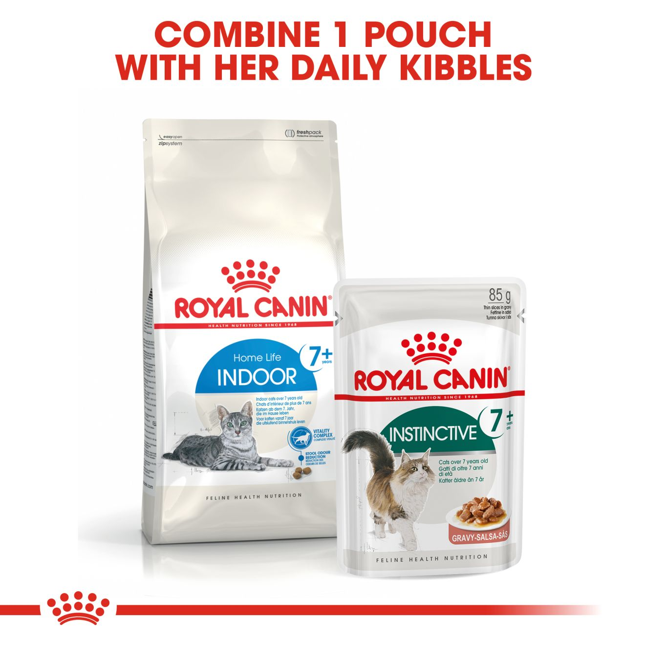 hoed storting vers Indoor 7+ dry | Royal Canin