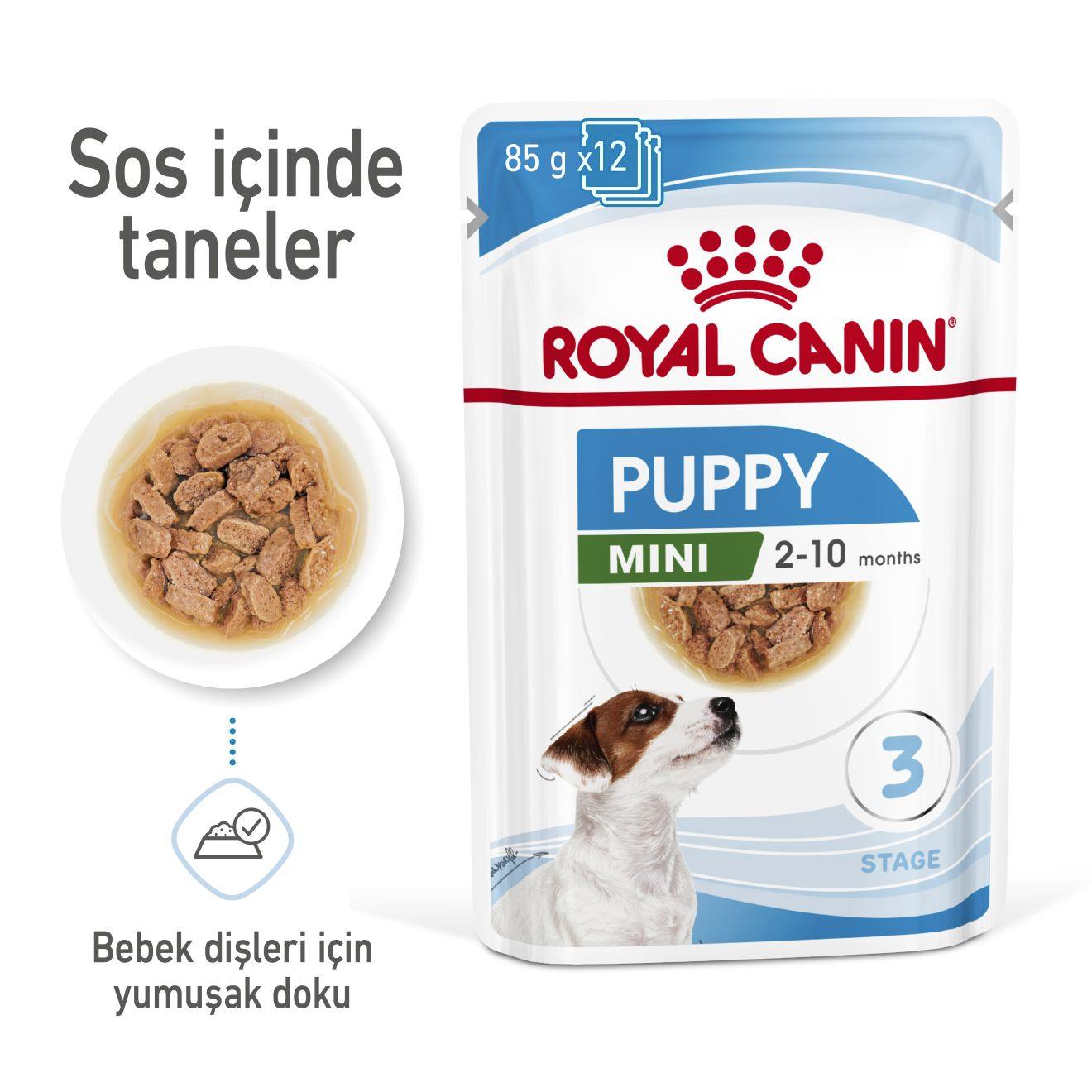 Mini Puppy Yavru Köpek Yaş Maması