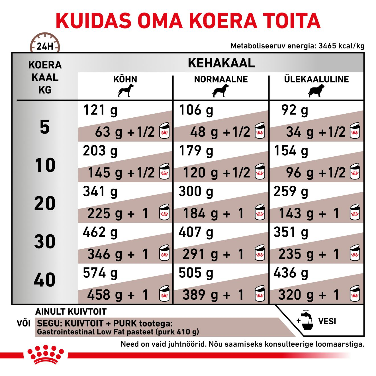 Royal Canin Gastrointestinal Low Fat Dog kuivtoit