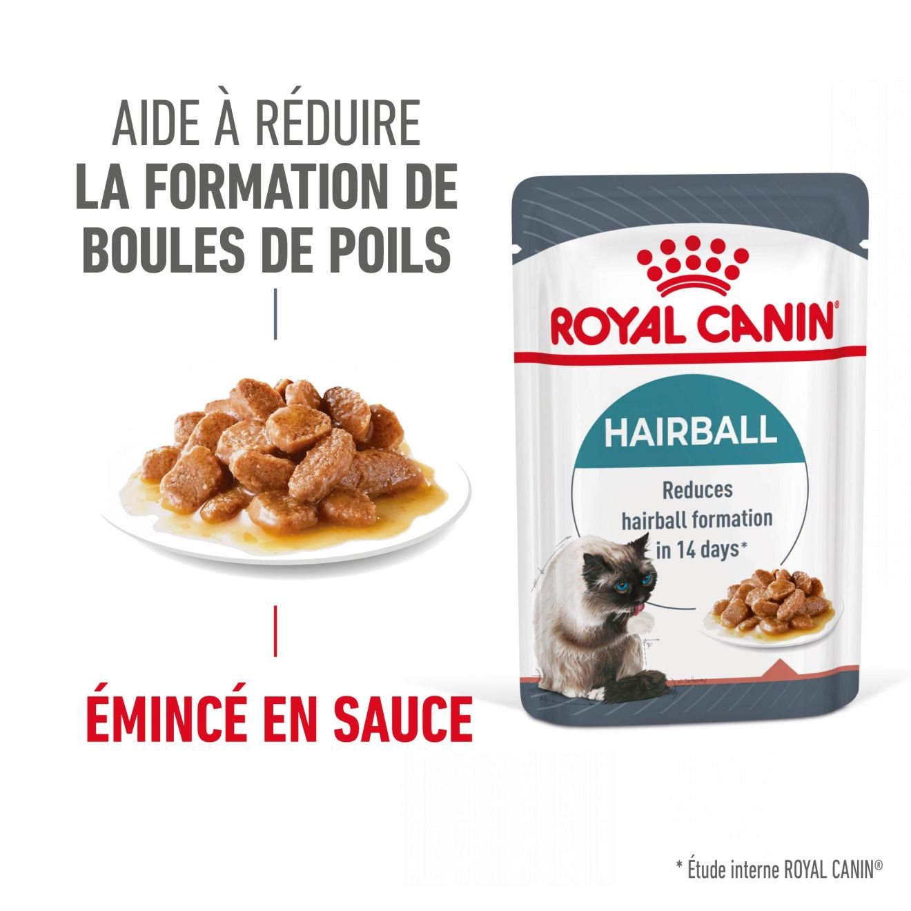 Hairball Care Gravy (émincés en sauce) 