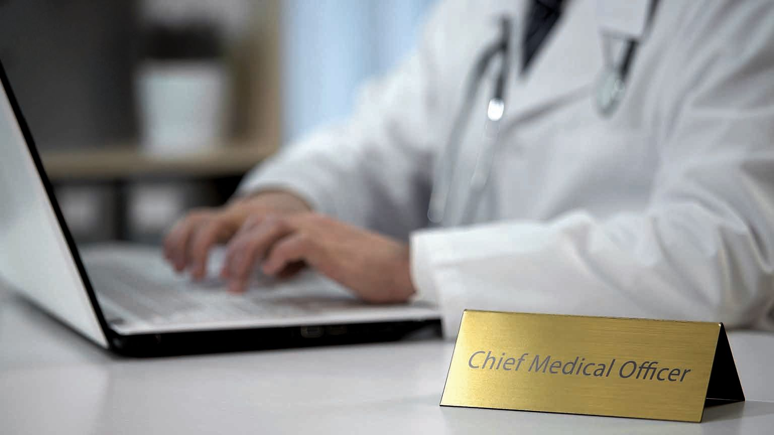 The position of CMO (Chief Medical Officer) or Clinical Director is important 