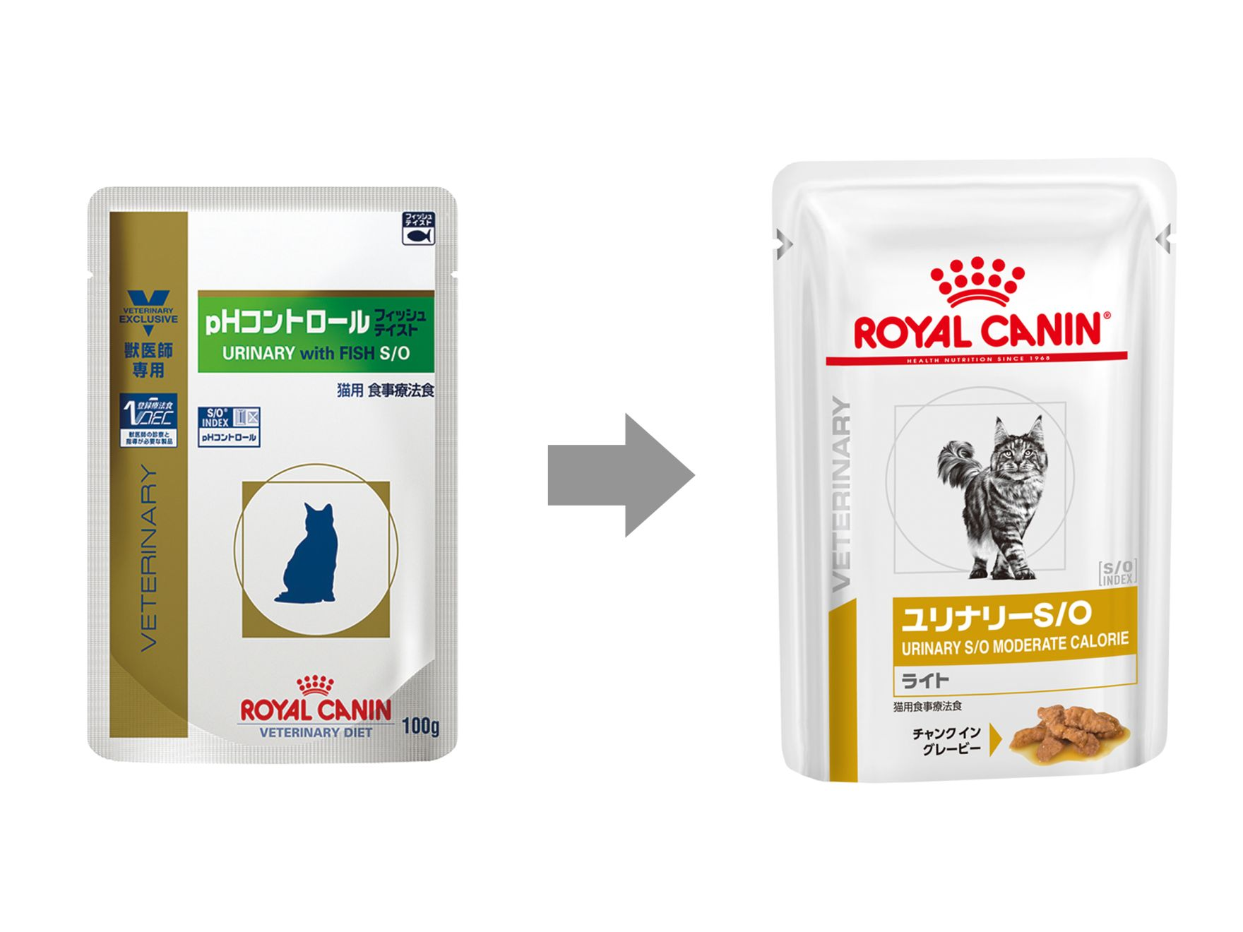 ROYAL CANIN ユリナリー-S/O 85g ノーマル×12 ライト×12