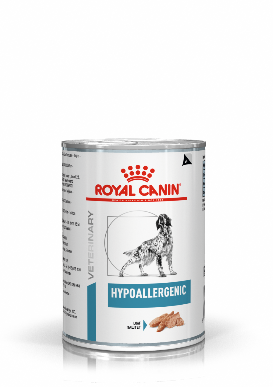Hypoallergenic Canine Patê Alimento Úmido