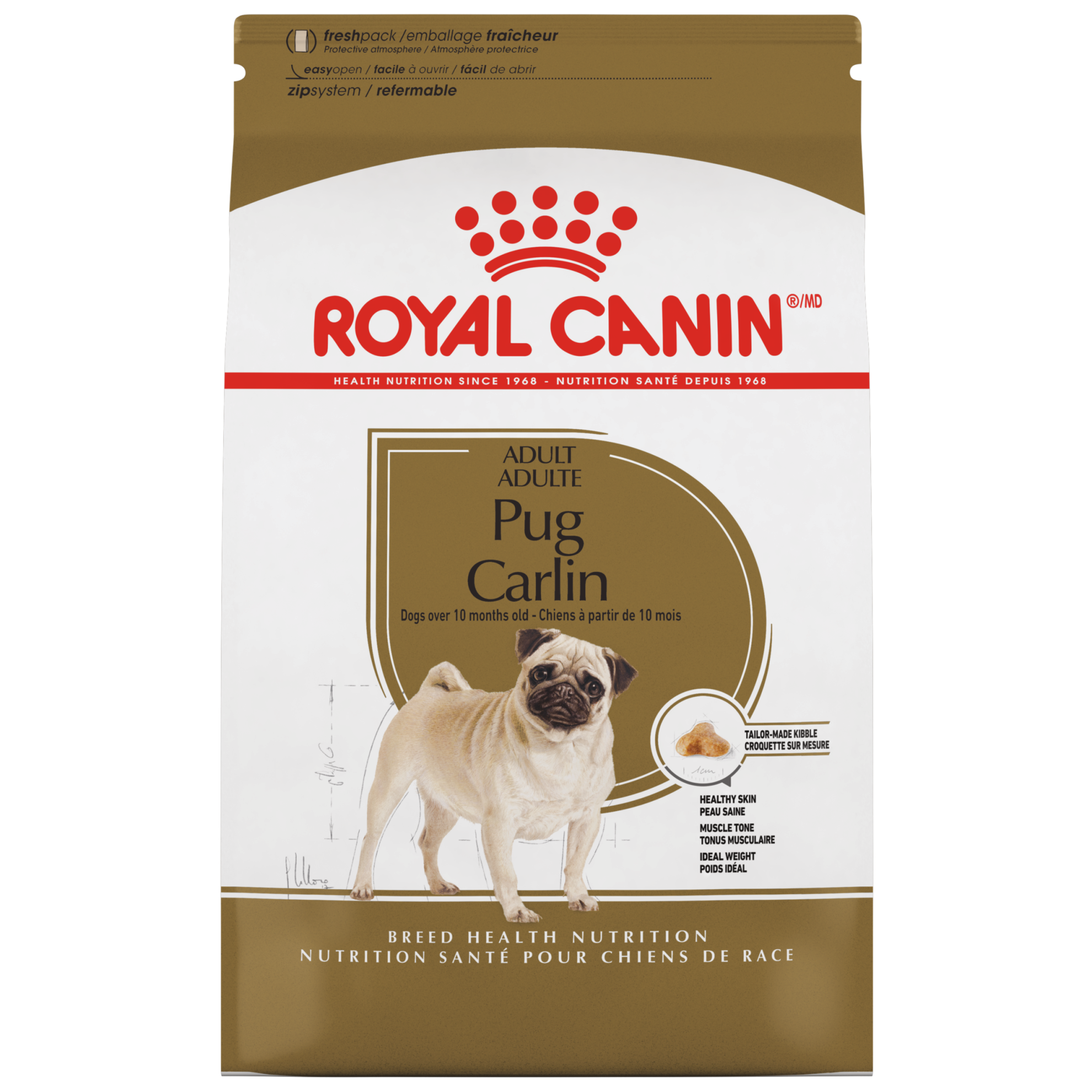 Pug Adult Dry Dog Food