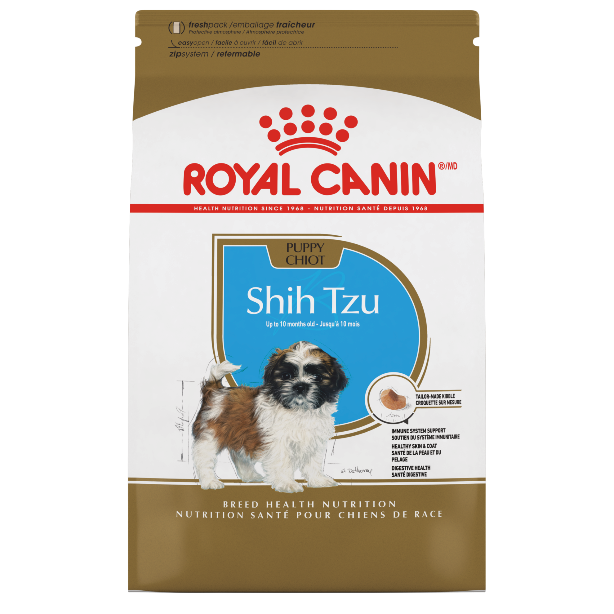 Shih Tzu Chiot – Nourriture sèche pour chiots