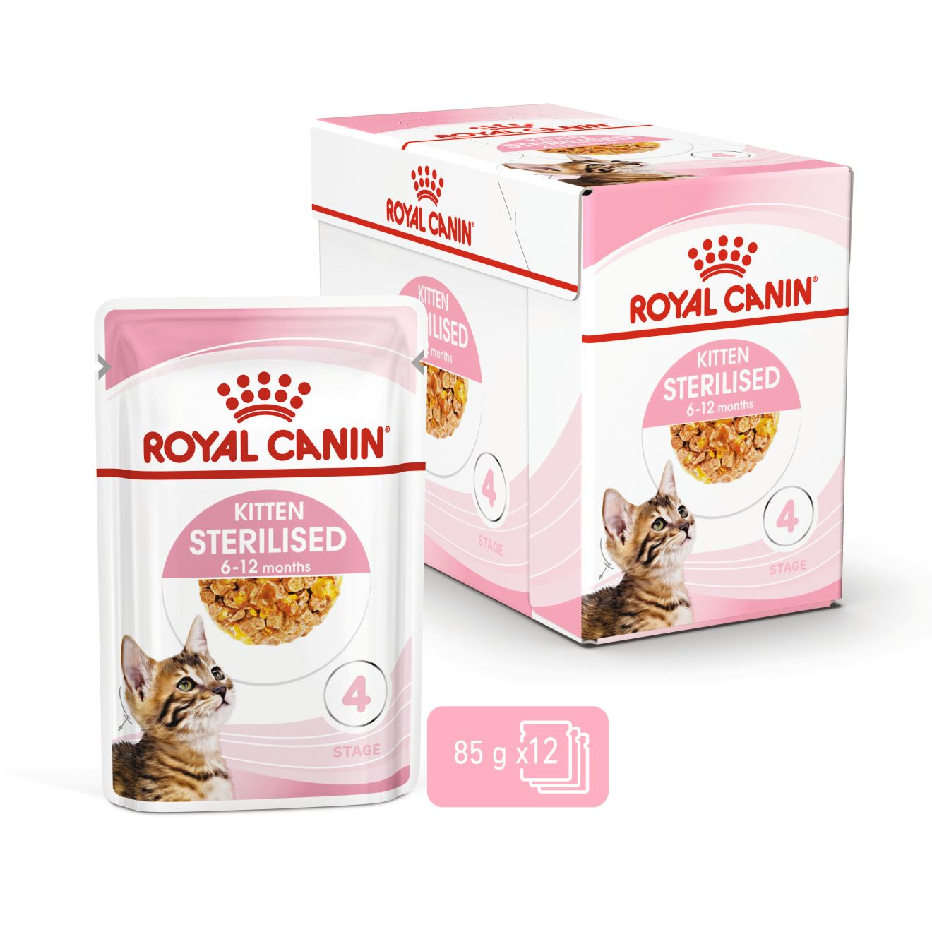 Monografie opzettelijk Negen Kitten Sterilised In Jelly wet | Royal Canin