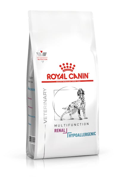 VHN-VITAL SUPPORT-RENAL + HYPOALLERGENIC DOG DRY-PACKSHOT