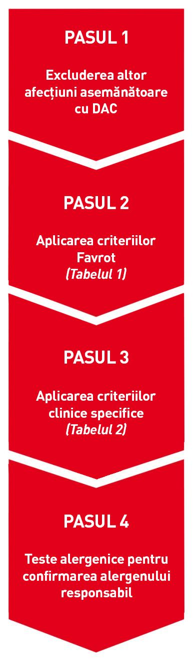 Cei patru pași ai abordării diagnostice în DAC