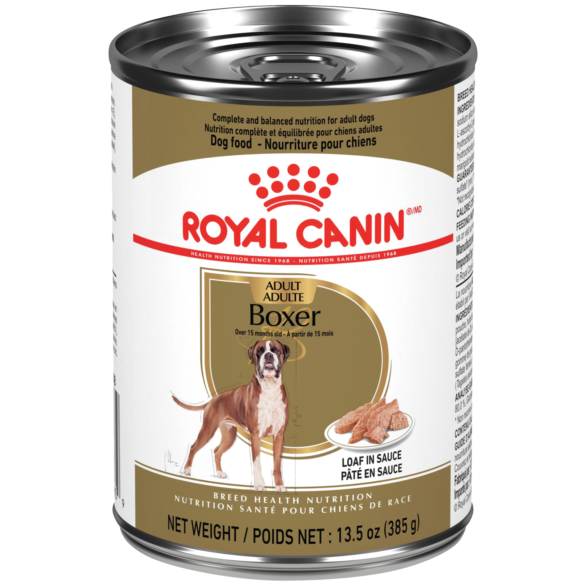 BOXER ADULTE pâté en sauce – nourriture en conserve pour chien