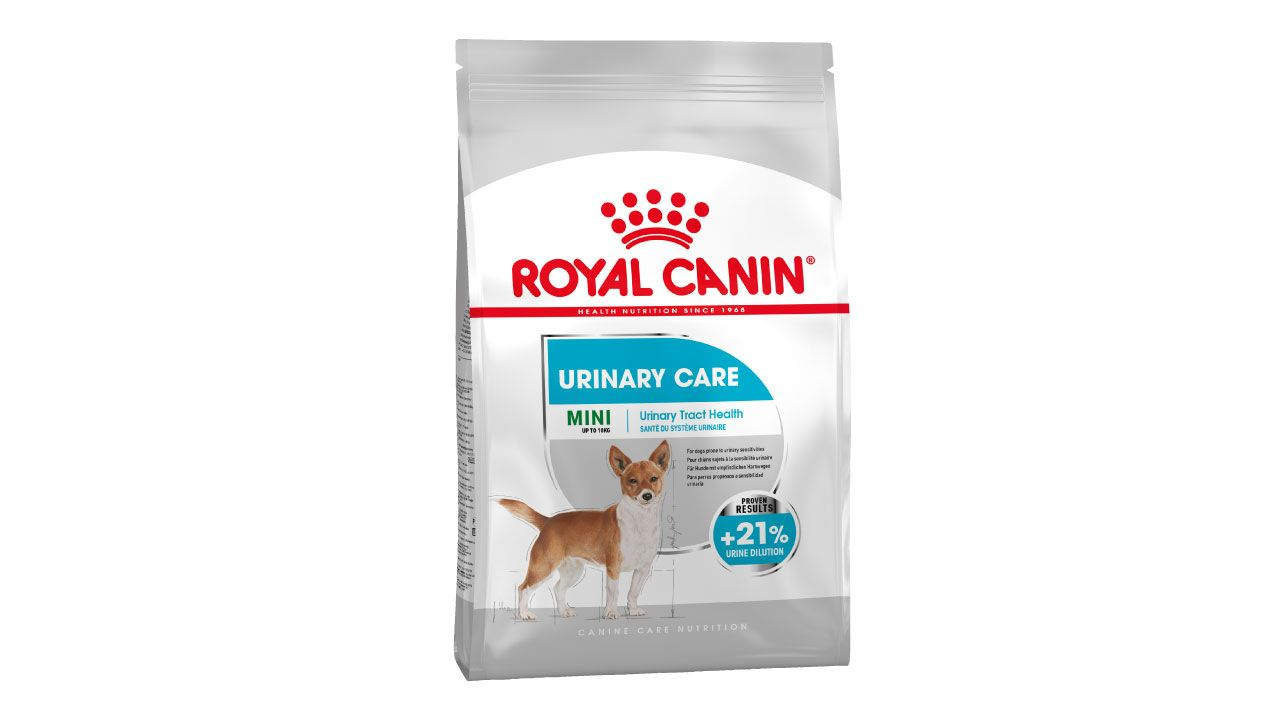 Canine care nutrition urinary pack shot