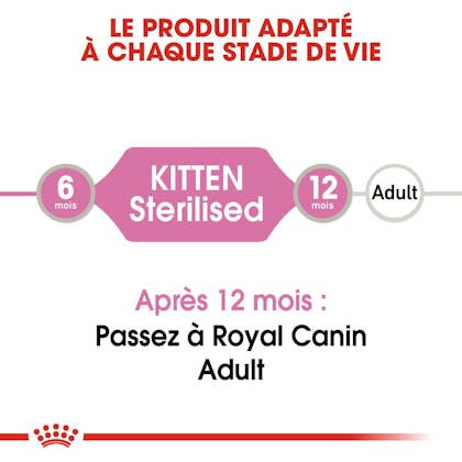 Kitten Sterilised En Sauce Humide Royal Canin