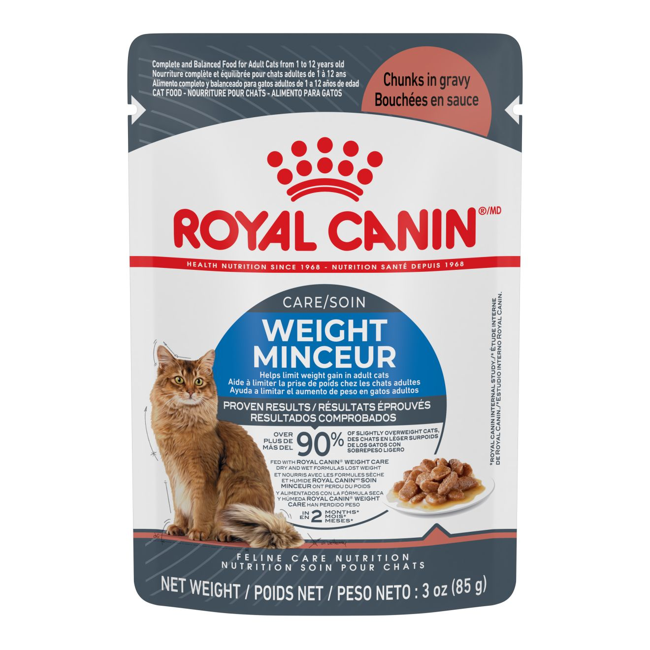 Weight Care Chunks In Gravy Pouch Royal Canin CA