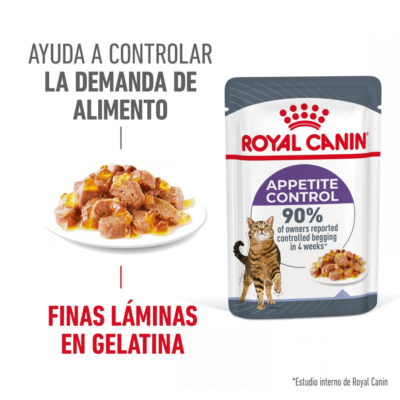 Appetite Control Care Finas láminas en gelatina