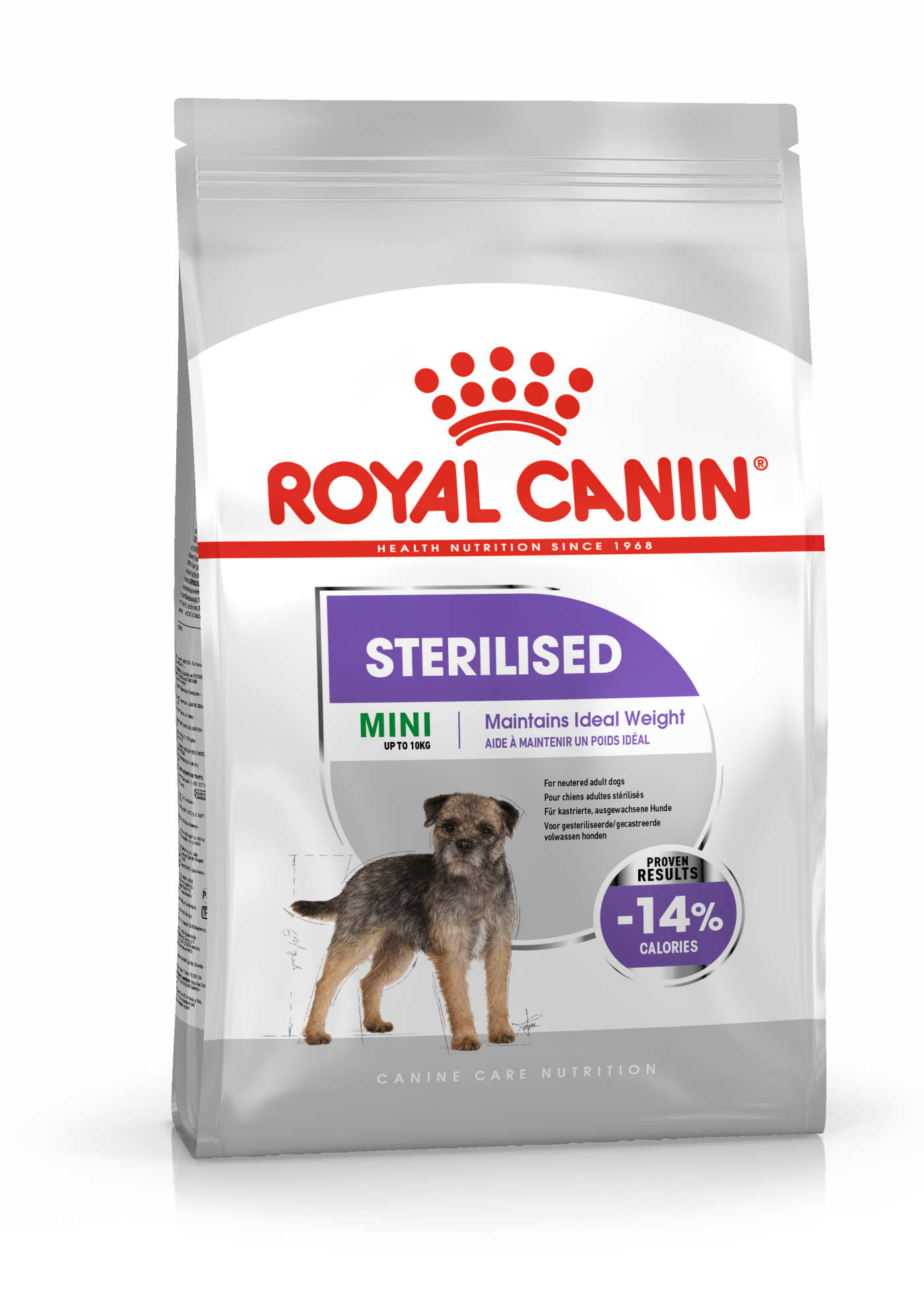 Mini exigent royal outlet canin