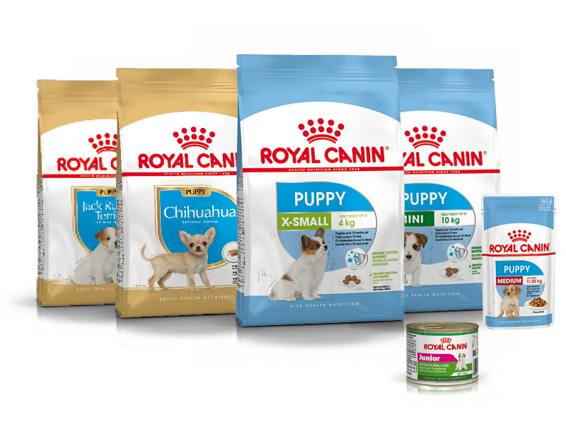 Корм Royal Canin для щенков 