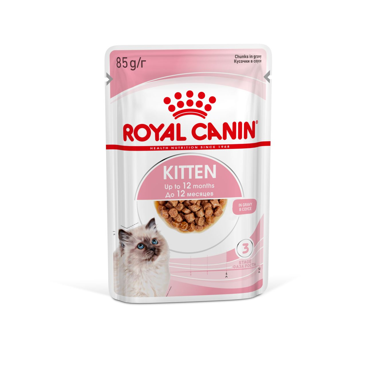 Влажный корм Royal Canin Kitten (в соусе) 