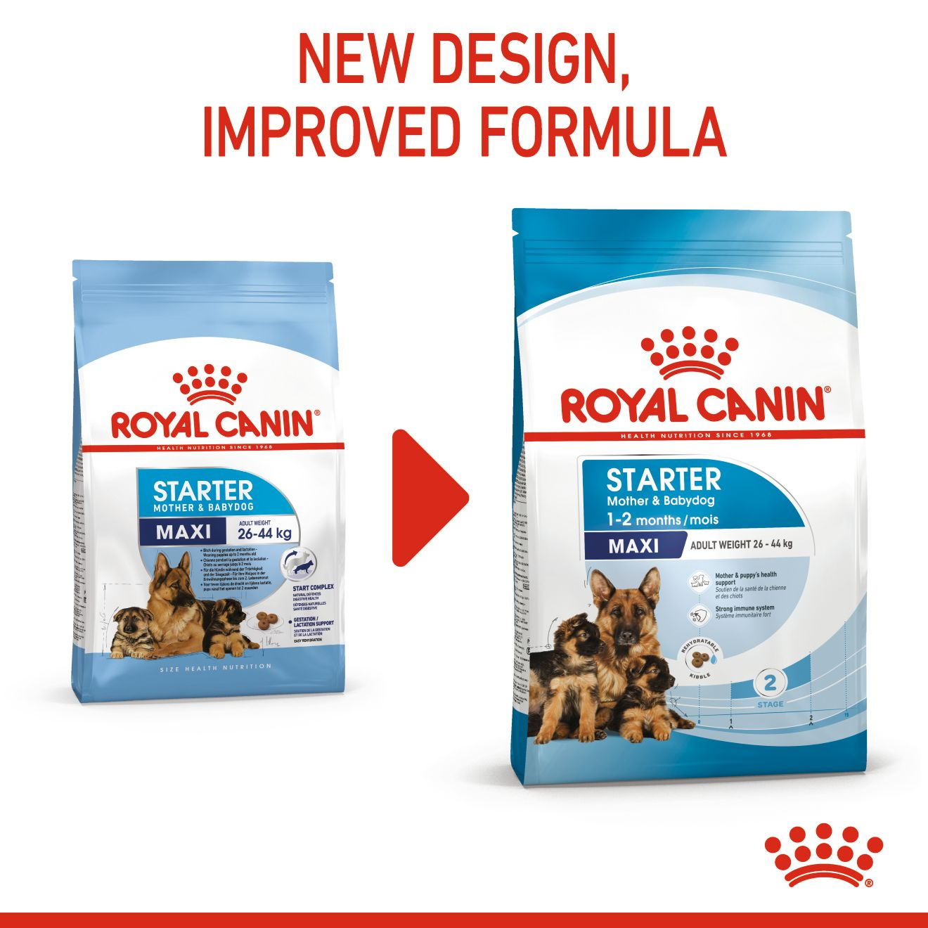 Royal canin mum and baby clearance dog