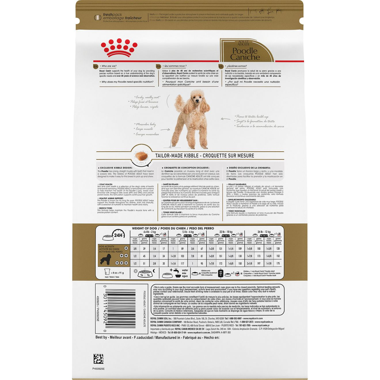 Poodle Adult Dry Dog Food Royal Canin US