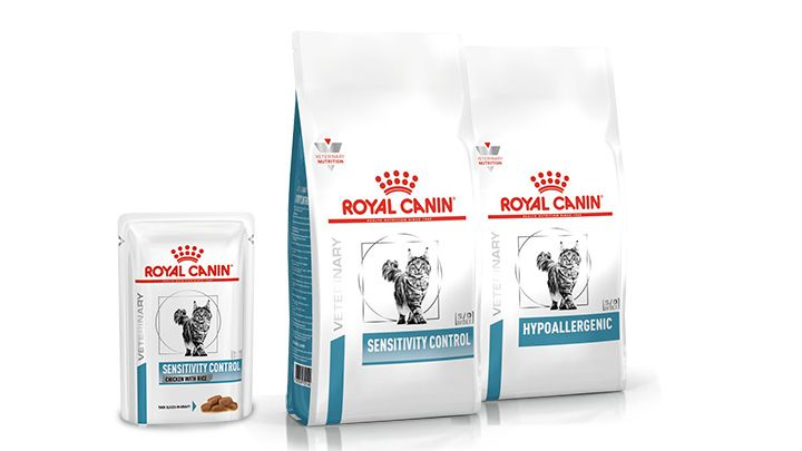 Cat dermatology range pack shot