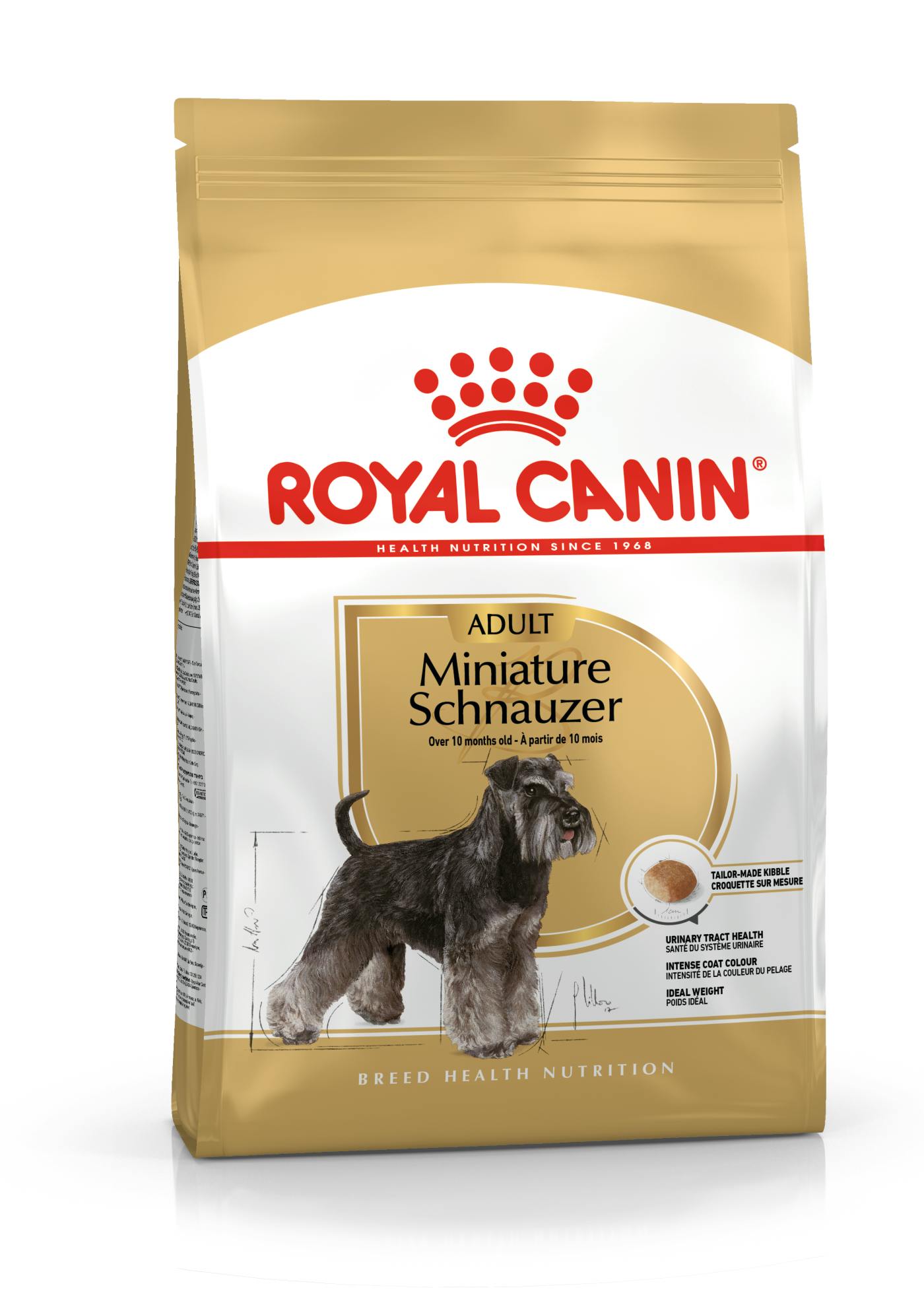 Miniature schnauzer best sale average weight