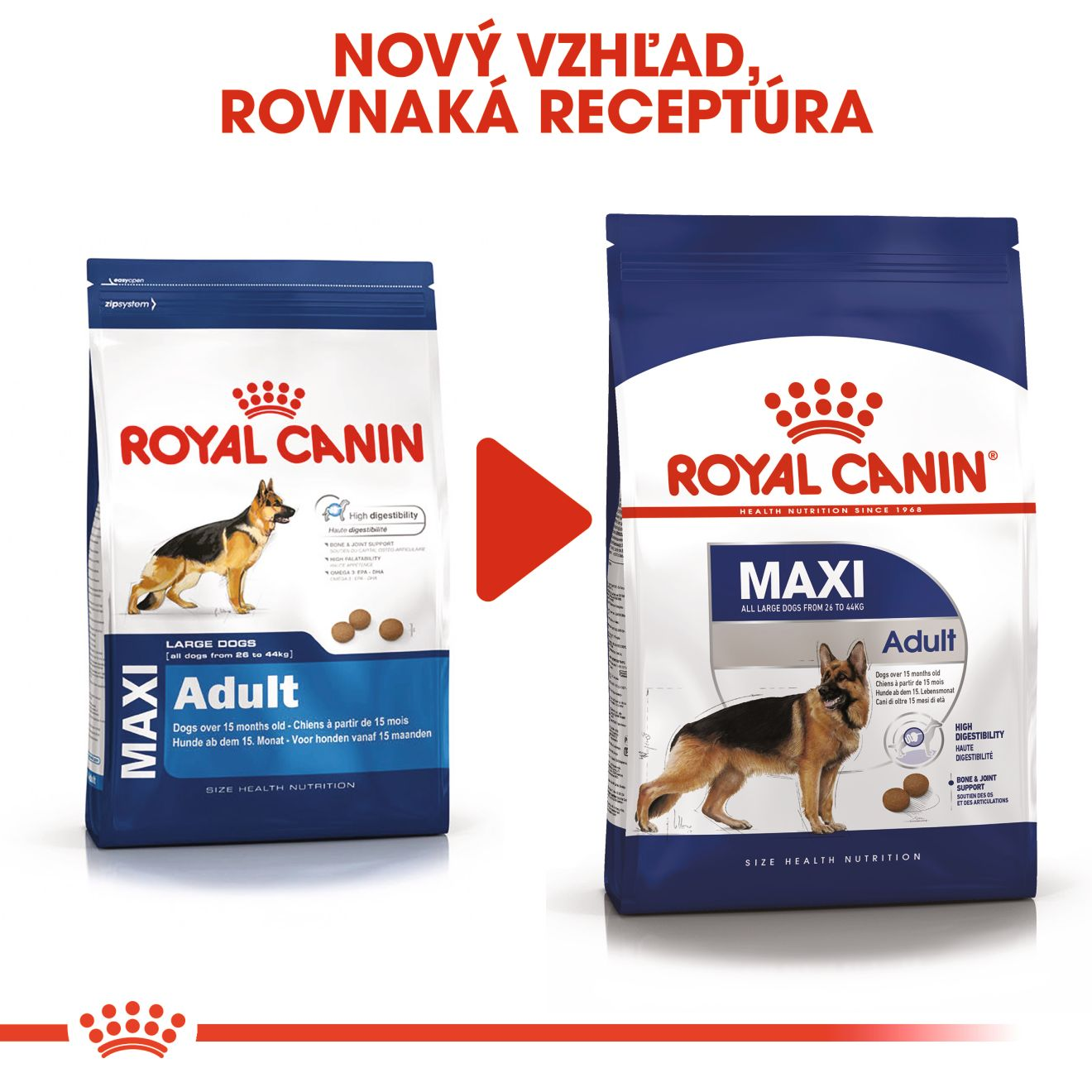 ROYAL CANIN Maxi Adult granule pre dospelých psov veľkých plemien