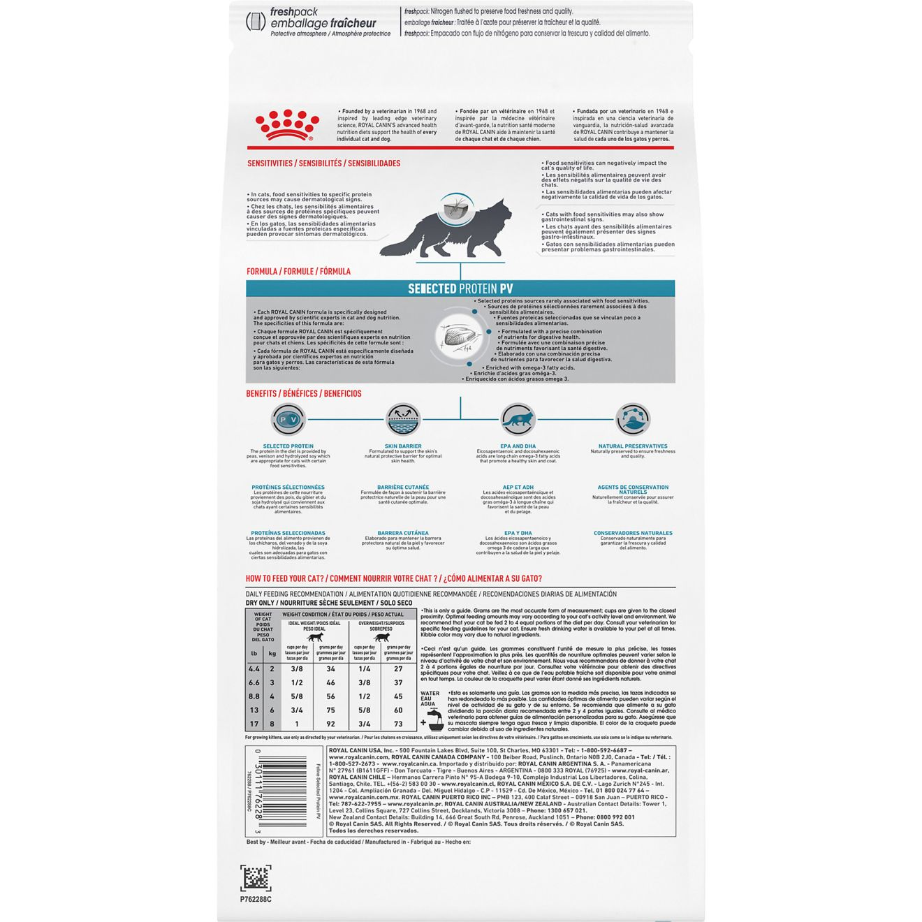 Royal canin cat food selected clearance protein