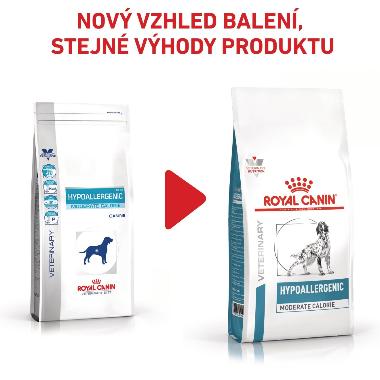 VHN Dog Hypoallergenic Moderate Calorie