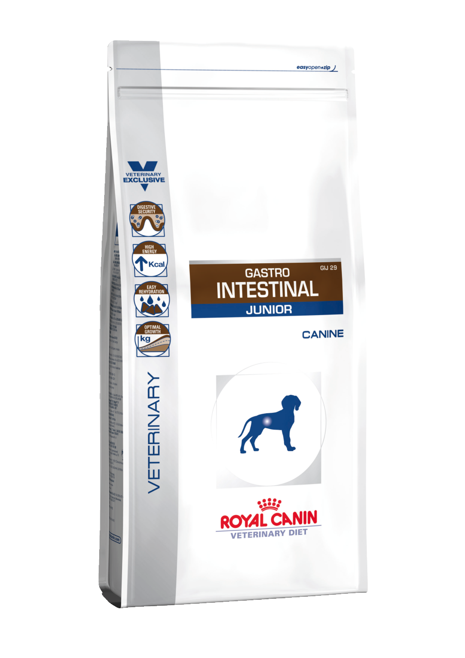 Plenaire sessie solidariteit cijfer Gastro Intestinal Junior Dry - Royal Canin