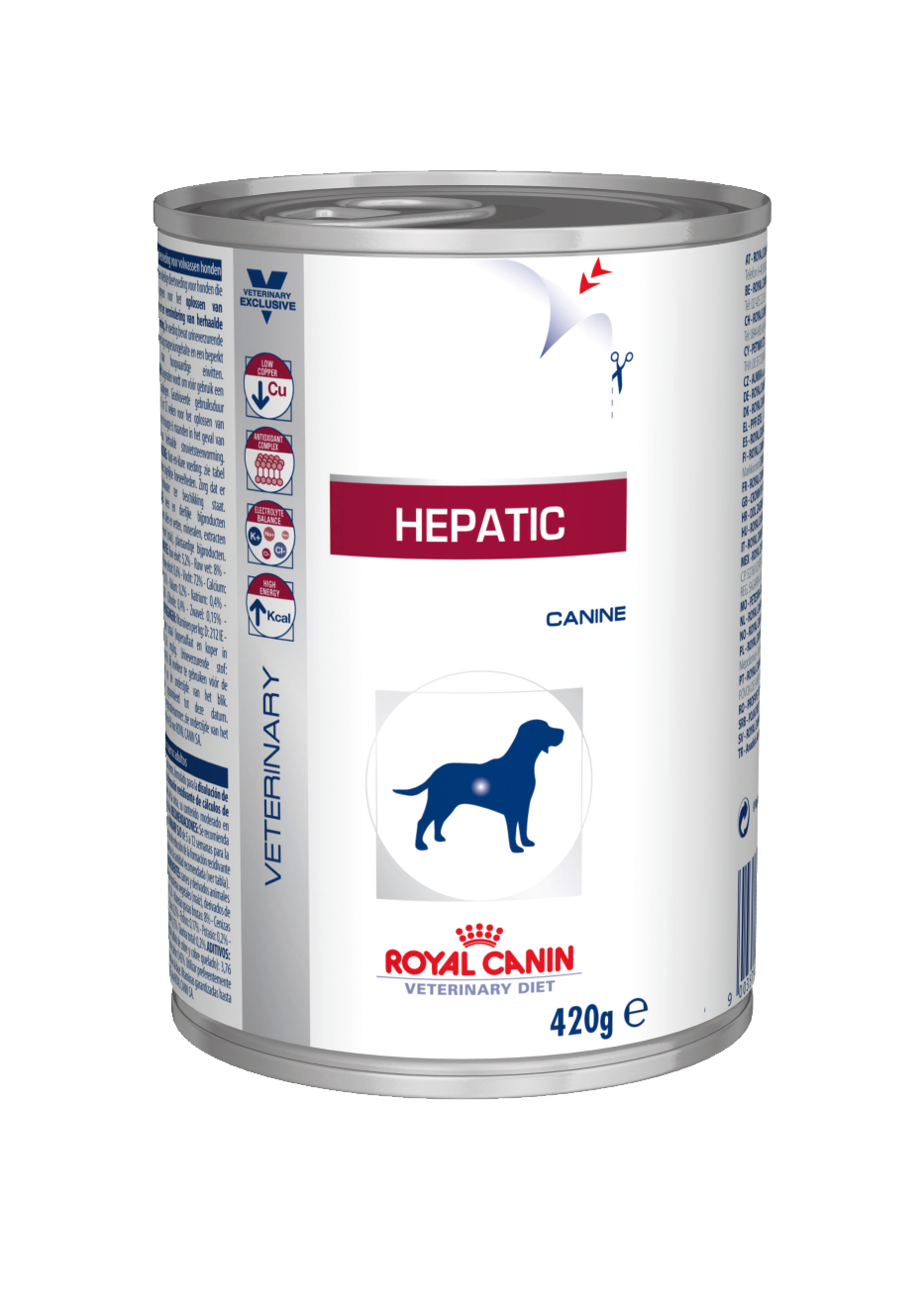 hepatic royal canin dog