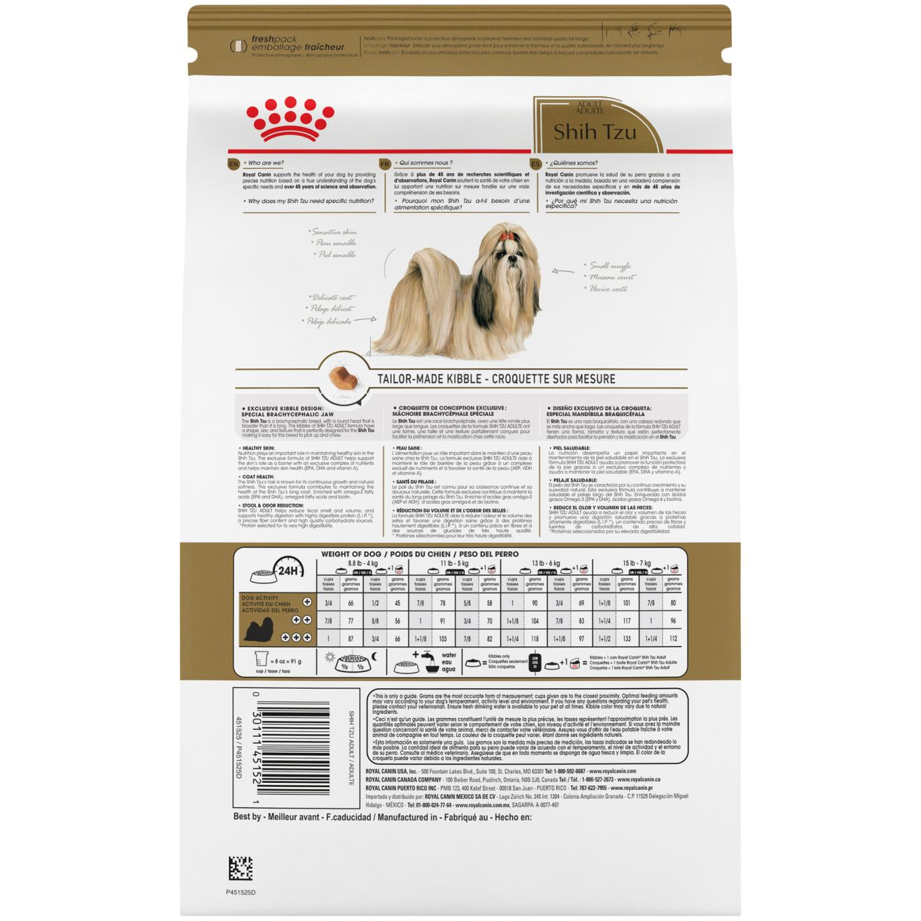 Royal canin breed health nutrition cheap shih tzu adult dry dog food