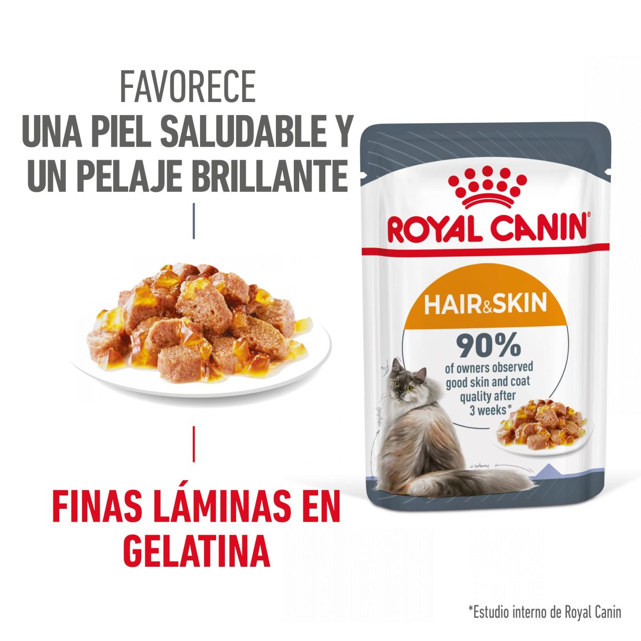 Hair & Skin Finas láminas en gelatina